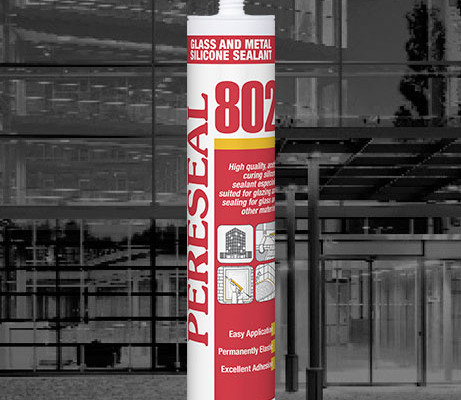 Pereseal 802 glass and glazing silicone sealant