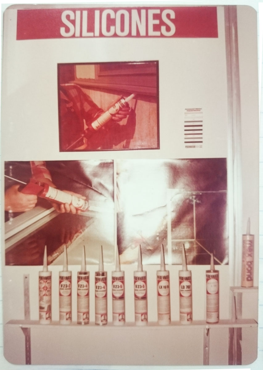 Sealant photos from 1980s